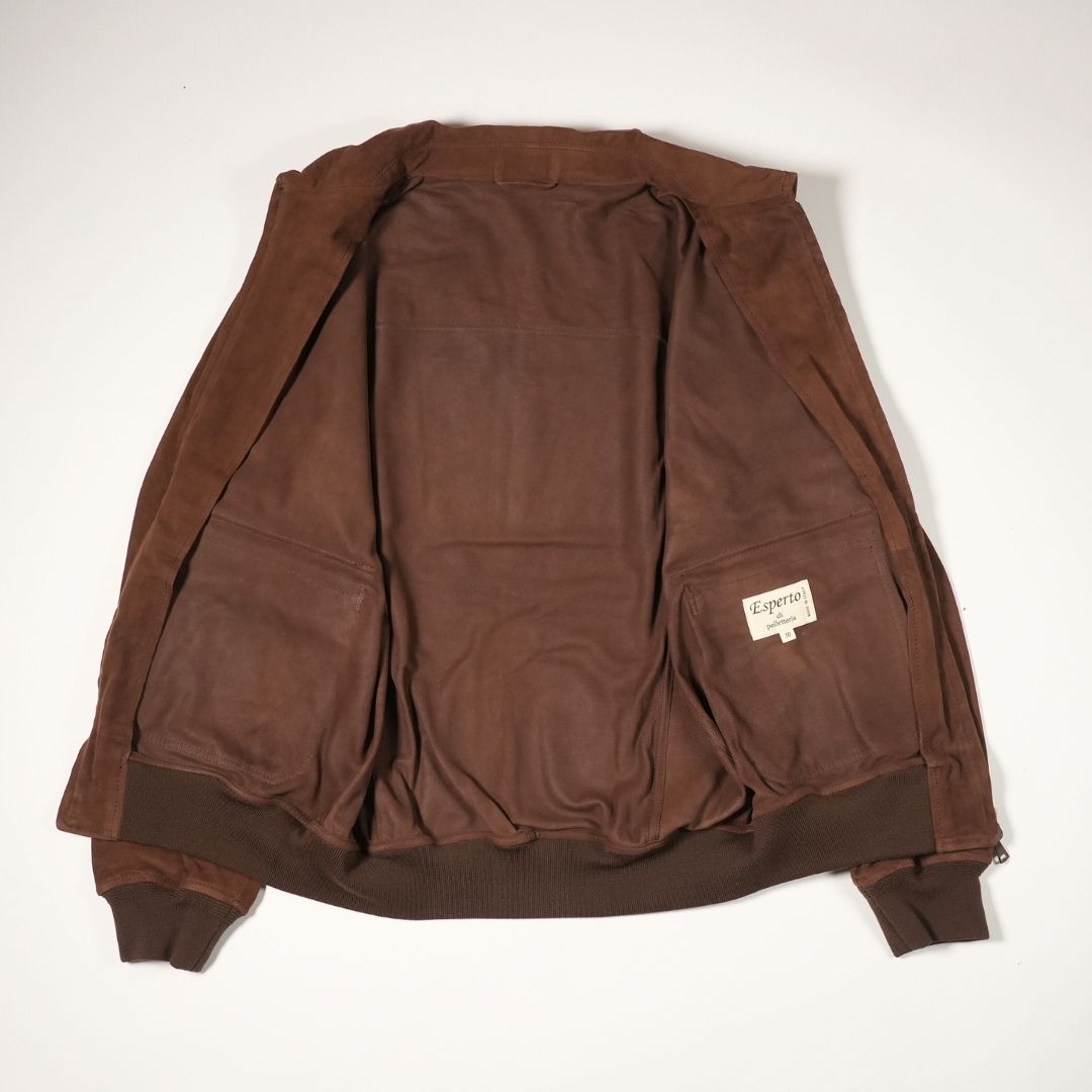 Esperto（エスペルト） A2-type スエードジャケット - ZABOU