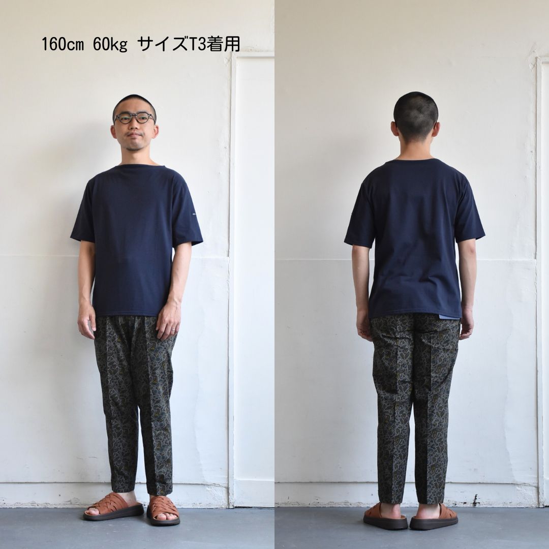 NAVY入荷！】Saint James（セントジェームス） ウエッソン半袖