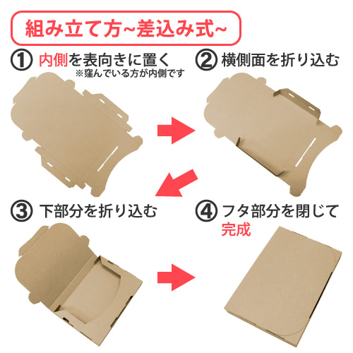 ZAP 差込み式メール便ケース クロネコDM便 ゆうパケットA5サイズ