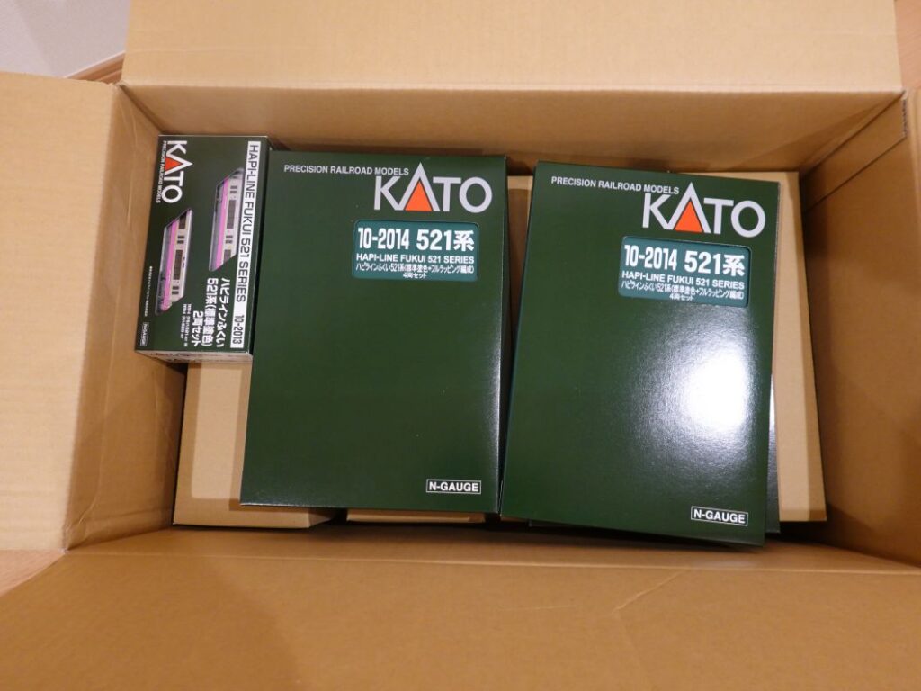 KATOのハピラインふくい521系の鉄道模型を100両買ってみた 2025.11