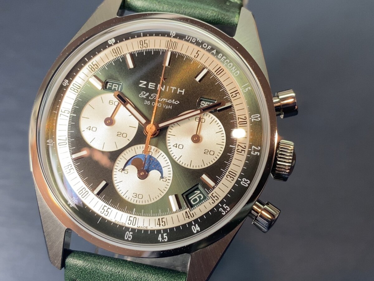 55年間の夢を現実に！！ゼニスクロノマスター オリジナル トリプル