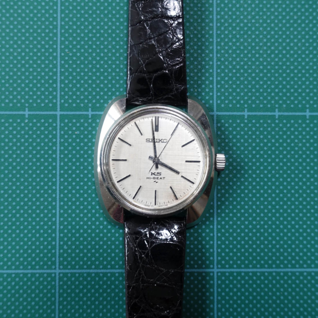 45系キングセイコーは50年の時を経た今も祖父の腕で動き続ける【KS 45