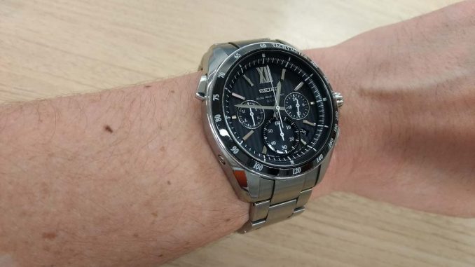 レビュー】セイコー ブライツ クロノグラフ SAGA153 ソーラー電波時計
