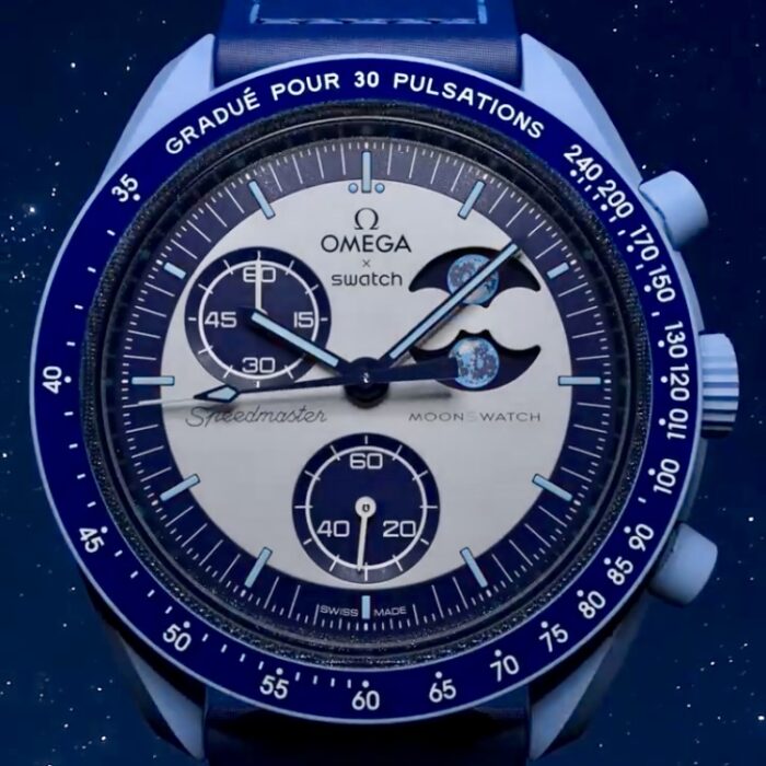 2024年新作】”MISSION TO THE SUPER BLUE MOONPHASE” オメガ