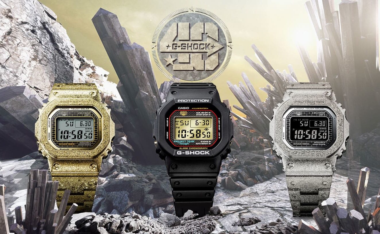 2023年新作】カシオ G-SHOCK 40周年記念 リクリスタルライズド