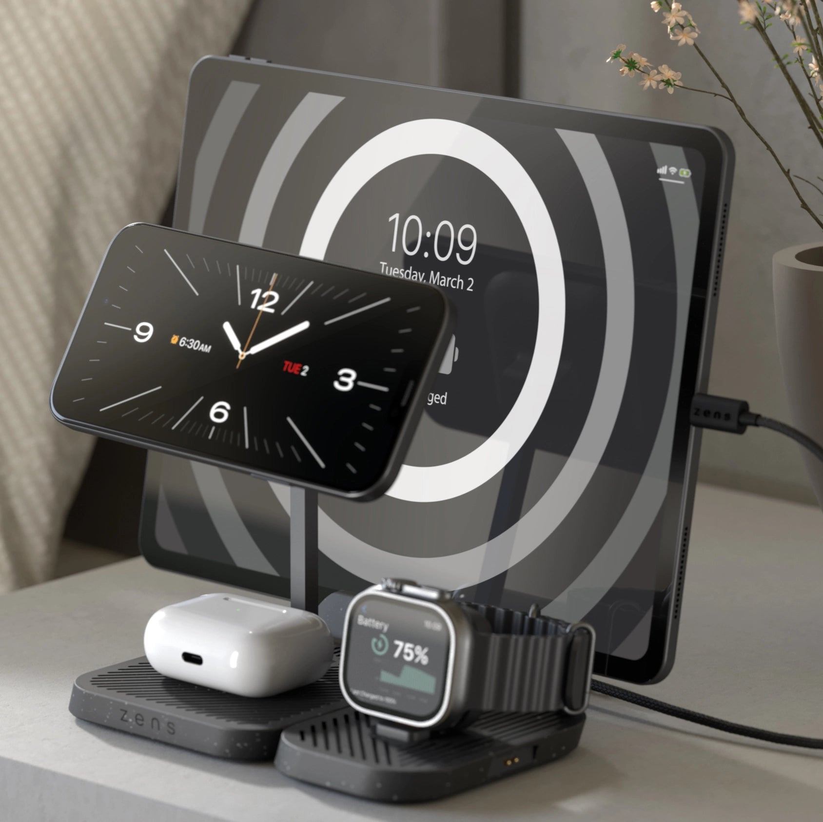 4-in-1 Modular Charging Station – Zens