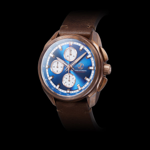 ZX-5 Mechaquartz Chronograph – Zelos Watches