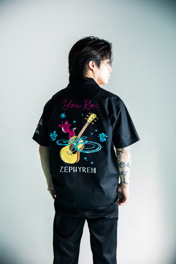 新作入荷！】優里×ZEPHYREN 『Betelgeuse』 開襟シャツ新登場 & TEE