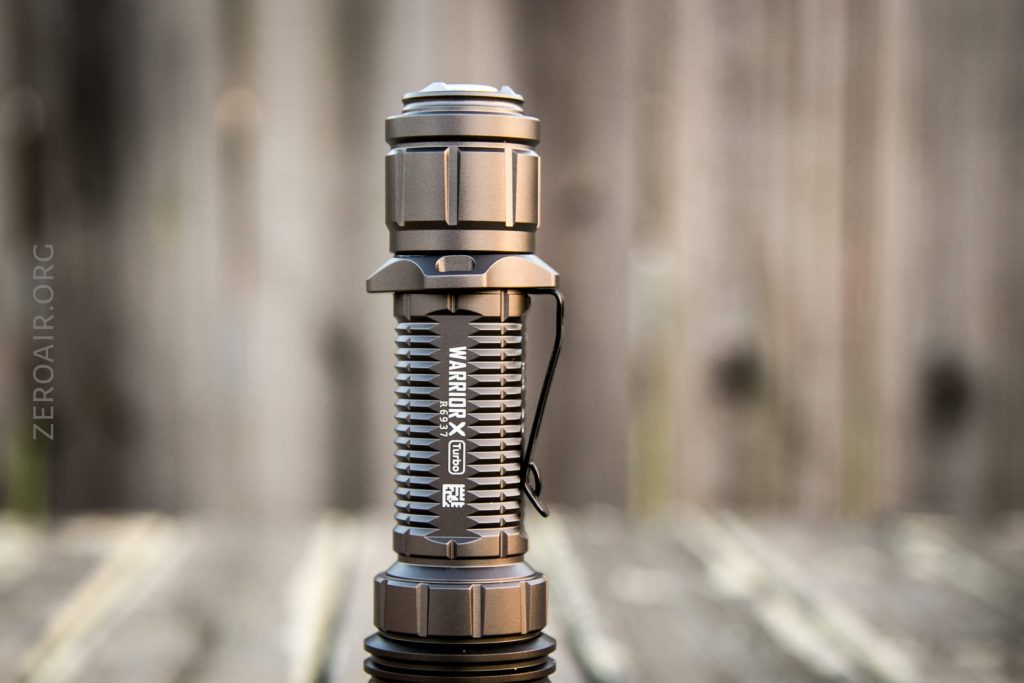 Olight Warrior X Turbo Flashlight Review - ZeroAir Reviews