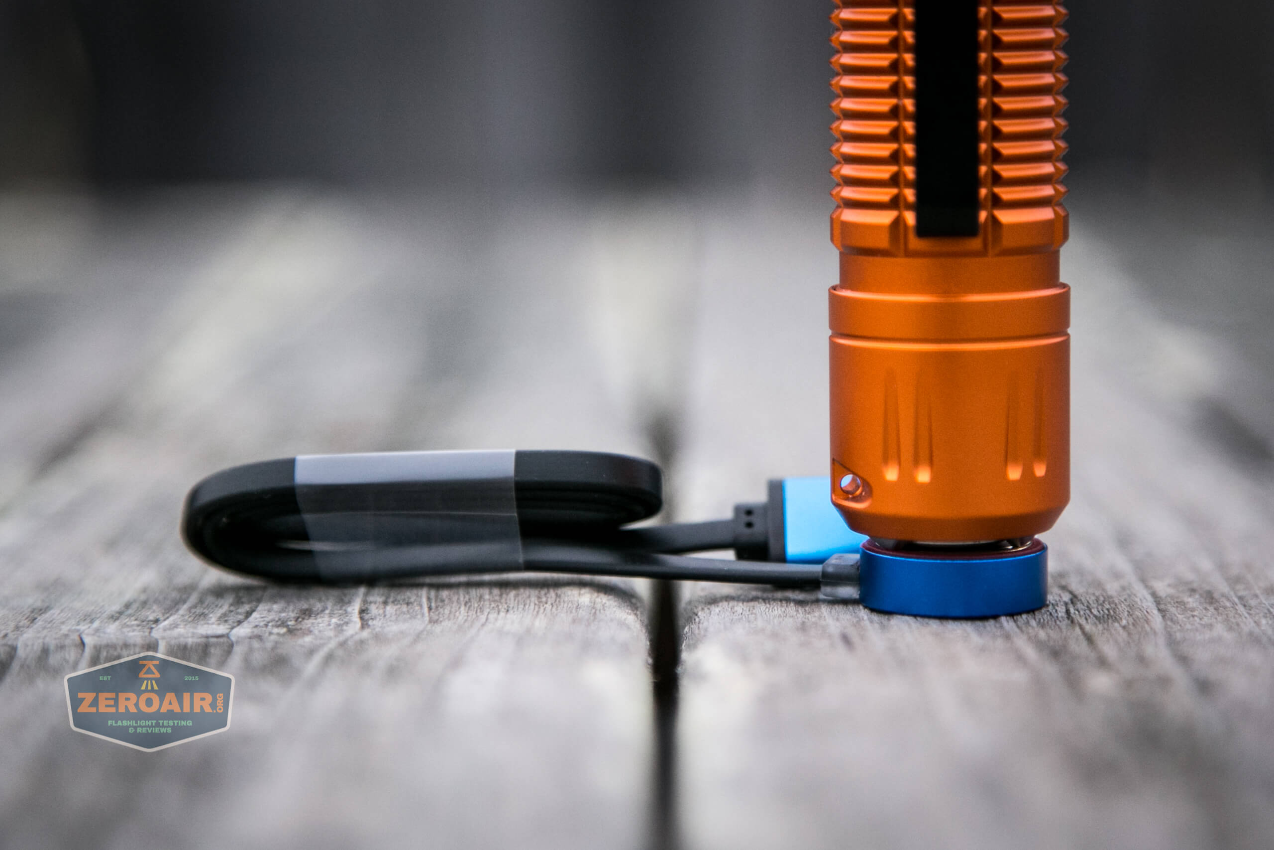 Olight M2R Pro Warrior Orange (LE) Flashlight Review - ZeroAir Reviews