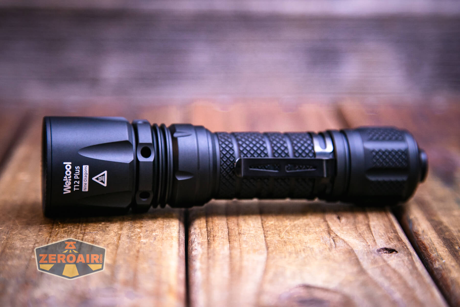 Weltool T12 Plus Nine Dragons Flashlight Review - ZeroAir Reviews