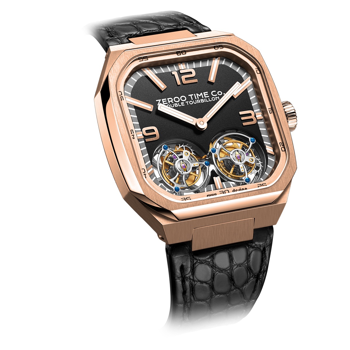 ZEROO DT1 THE GEMINI DOUBLE TOURBILLON – ZEROO TIME Co.