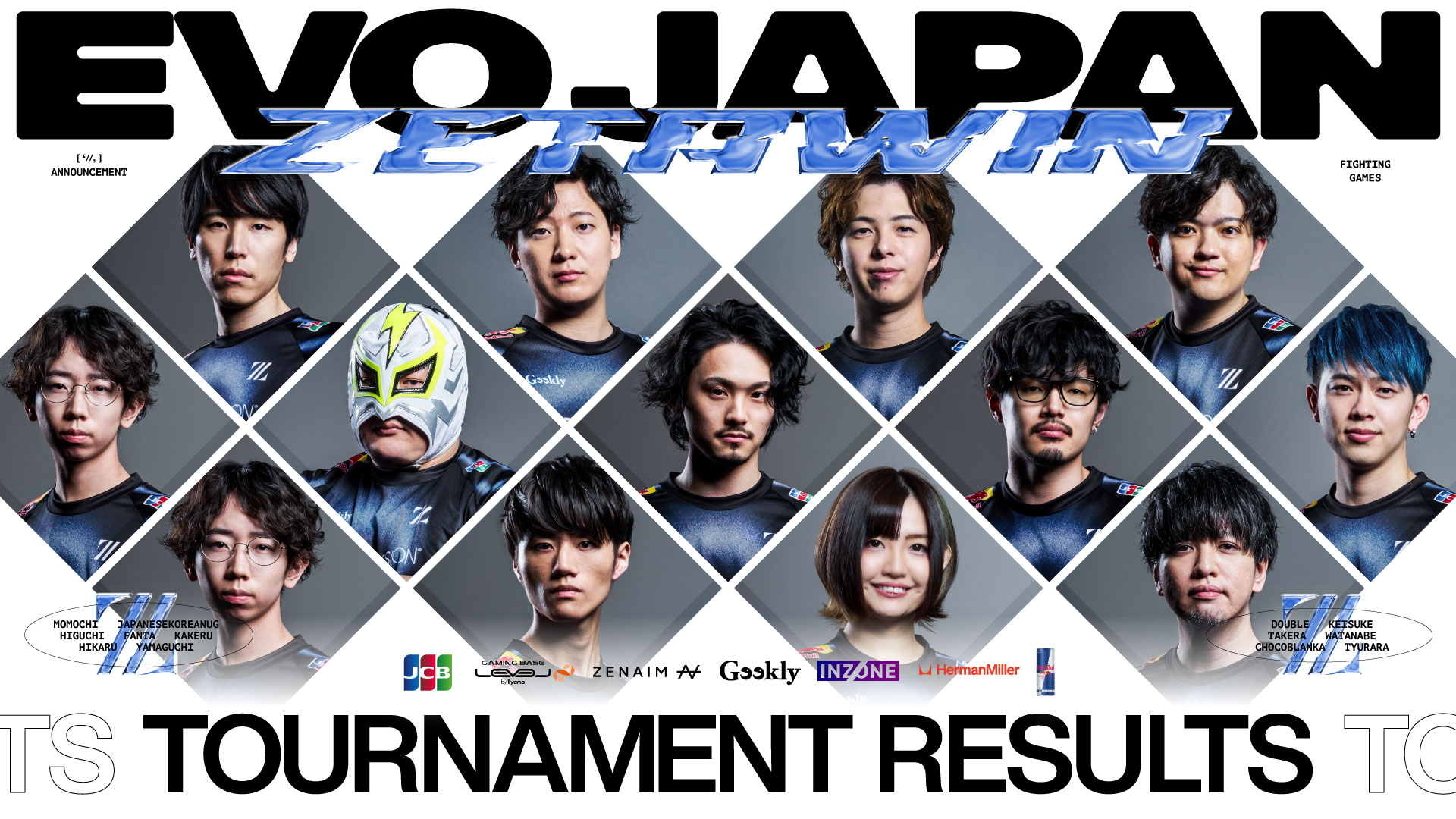 GUILTY GEAR, STREET FIGHTER, TEKKEN, CREATOR部門 – 『EVO Japan
