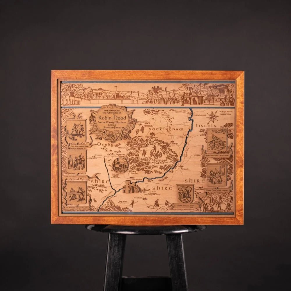 SHERWOOD 3D Wood Map – ZeWood