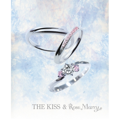 THE KISS×Rose Marry】限定コラボリング（ピンクダイヤ入り）｜Sakai