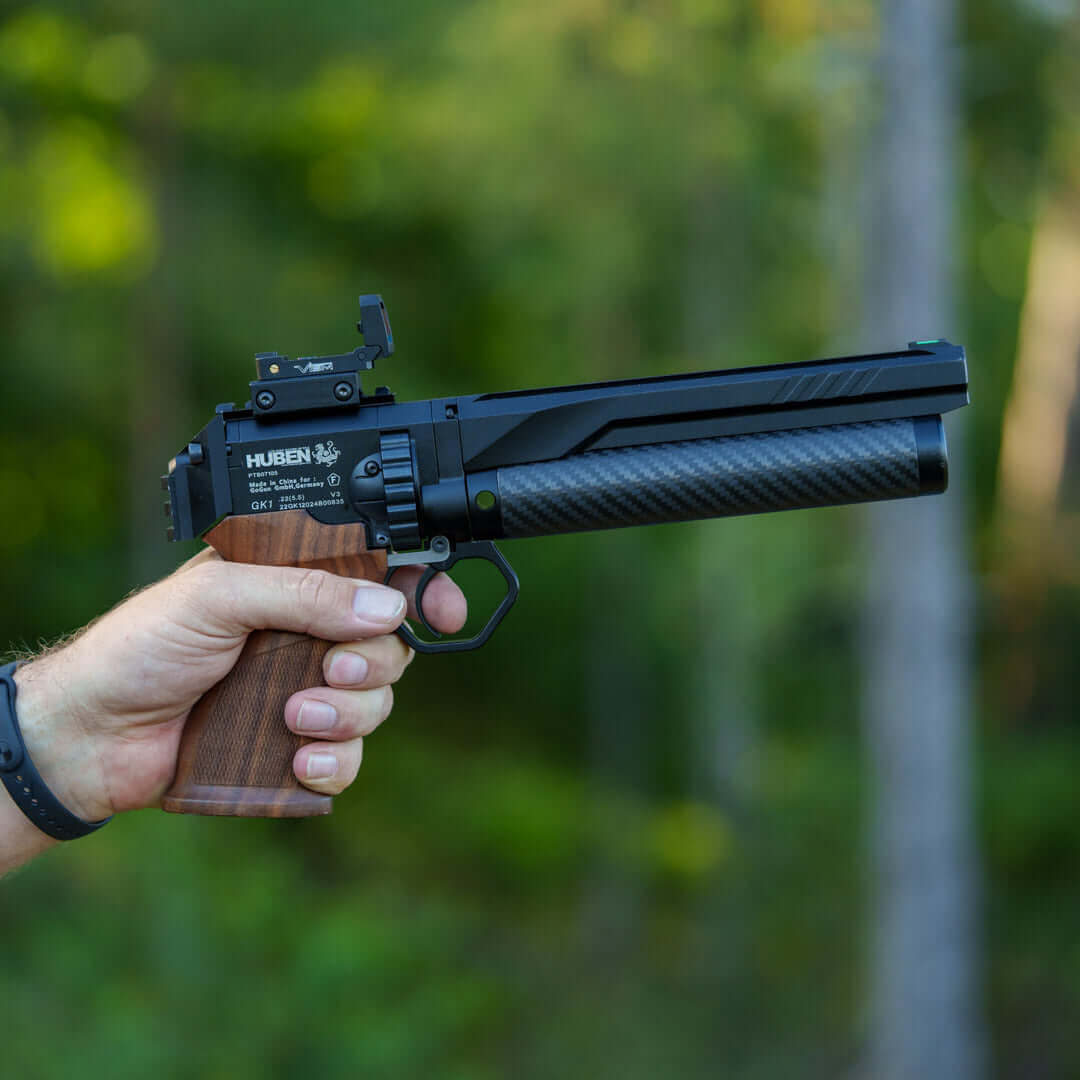 ピカティニーレール | CNC加工アルミ | 黒アルマイト | Huben GK1 – Z