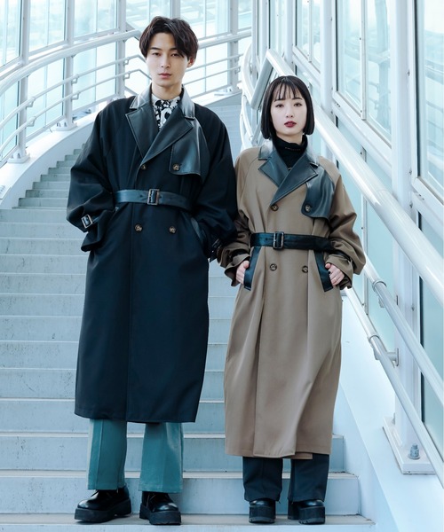 Ellno Loset（エルノロゼット） トレンチコート コート 切り替え