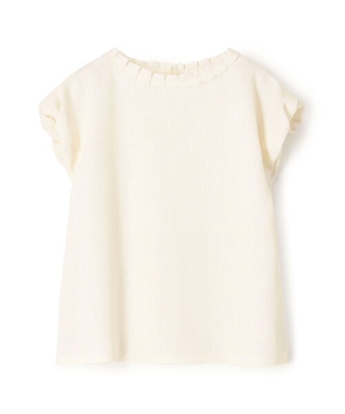 Ballsey（ボールジィ） ブラウス シャツ ポリエステルレーヨンカラミ