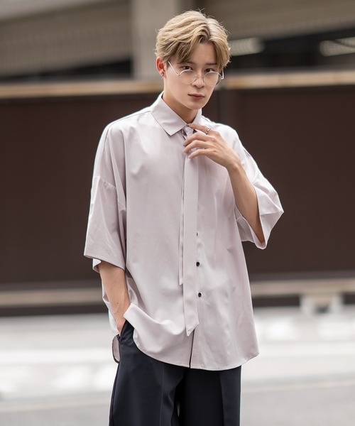 SIDEWAY STANCE（サイドウェイスタンス） シャツ ポリストレッチ