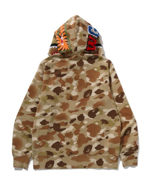 A BATHING APE（アベイシングエイプ） パーカー GRADATION CAMO SHARK