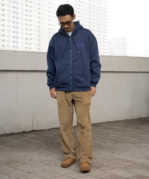 THRASHER（スラッシャー） パーカー ジップパーカー メンズ : ZOZOTOWN