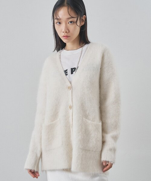 Whim Gazette（ウィム ガゼット） カーディガン スーリーアルパカ