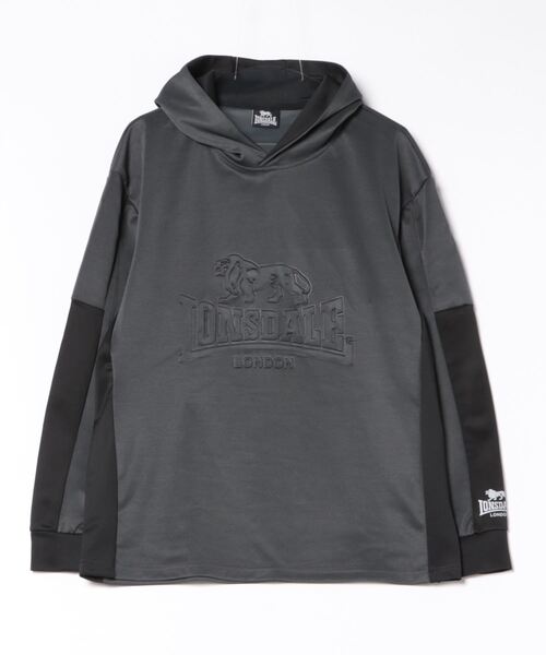 LONSDALE（ロンズデール） パーカー 「LONSDALE」ポリニット配色切替