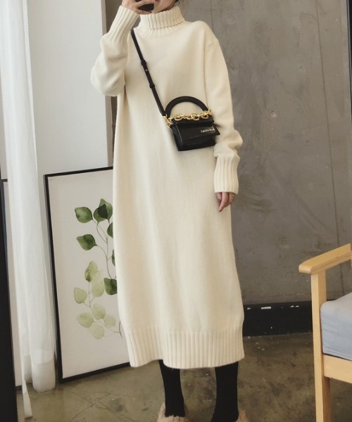 SETUP7（セットアップセブン） ワンピース 「SETUP7」ハイネックロング