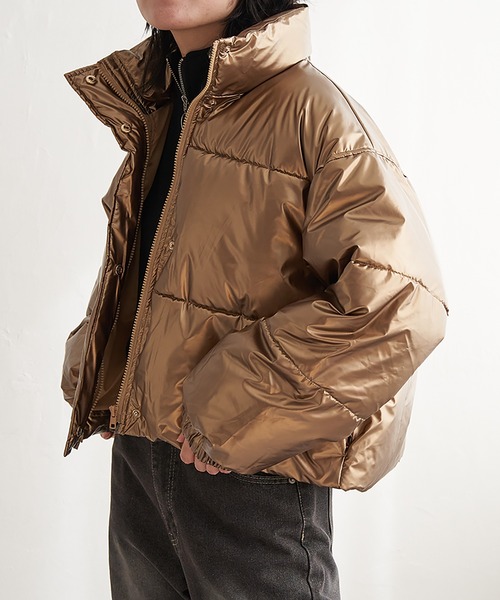 VENCE EXCHANGE ダウンコート ダウンジャケット メタリック中綿