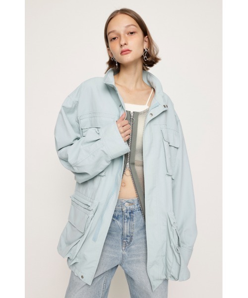 SLY（スライ） ミリタリージャケット モッズコート ASYMMETRY POCKET