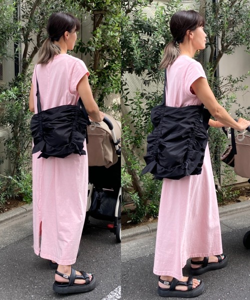 SOLPRESA（ソルプレーサ） マザーズバッグ 3WYフリルトート