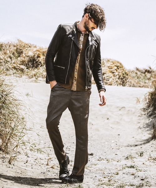 NO ID.（ノーアイディー） 革ジャン ライダース 「NO ID.」Cow Leather