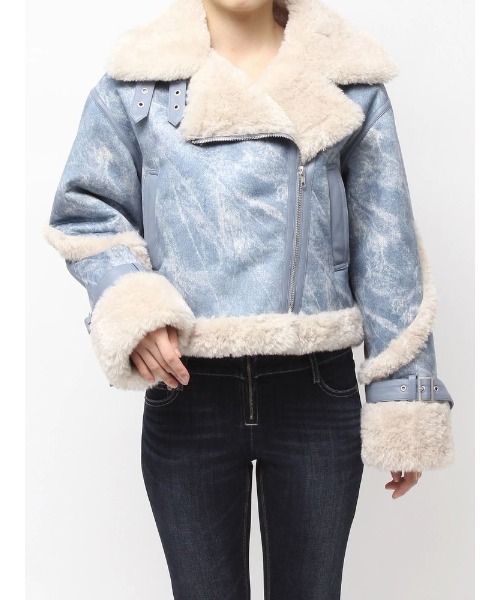 GYDA（ジェイダ） ムートンコート ボアコート 「WEB限定カラーあり