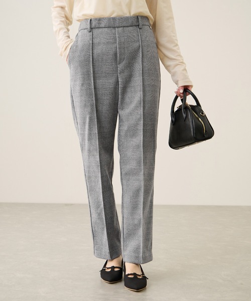 ROPE' PICNIC（ロペ ピクニック） パンツ 裏起毛ストレートパンツ