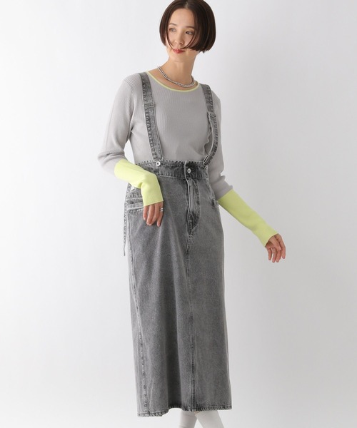 LEPSIM（レプシィム） ジャンパースカート マルチWAYデニムジャンパー
