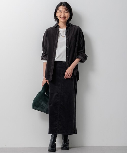 23区（ニジュウサンク） スカート 「洗える」23区DENIM ベルベット