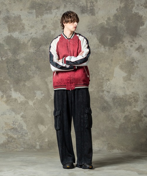 glamb（グラム） スカジャン Aging Paisley Ska Jumper / エイジング