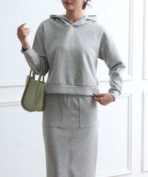 COO+i（クーイ） パーカー セットアップ パーカー スカートセット