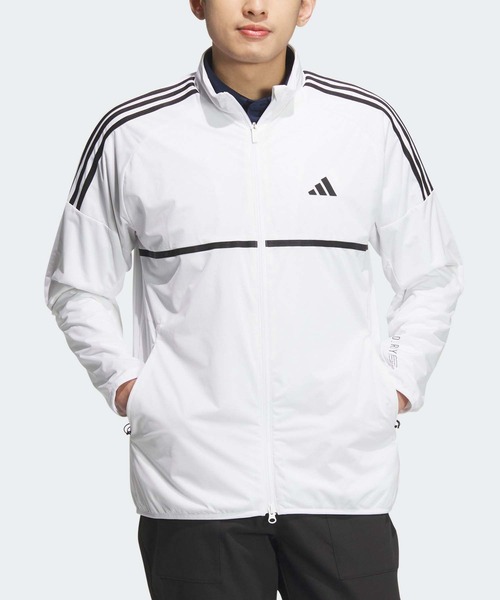 adidas（アディダス） ナイロンジャケット WIND. RDY スリーストライプ
