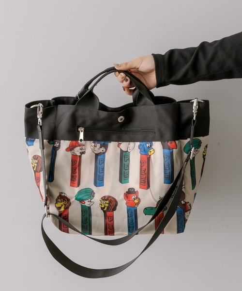 ear PAPILLONNER（イア パピヨネ） トートバッグ 「PEZ×ear」「A4