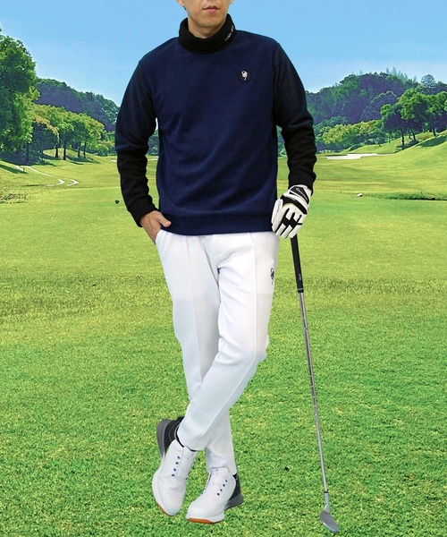 GIORNO SEVEN（ジョルノセブン） ゴルフ ゴルフウェア フリースニット