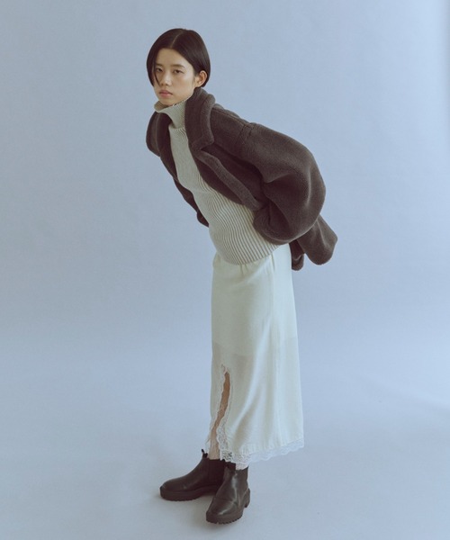 EN NEUME スカート Vintage Lace-trim Skirt : ZOZOTOWN Yahoo!店