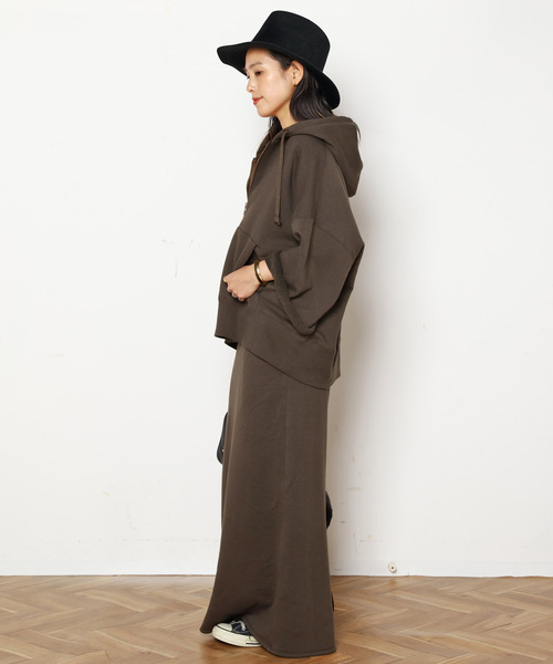 AP STUDIO スカート ウールミックススウェットスカート : ZOZOTOWN