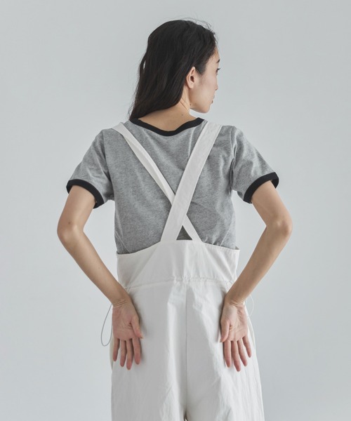 feepur（フェピュール） サロペット オーバーオール 2wayドロスト