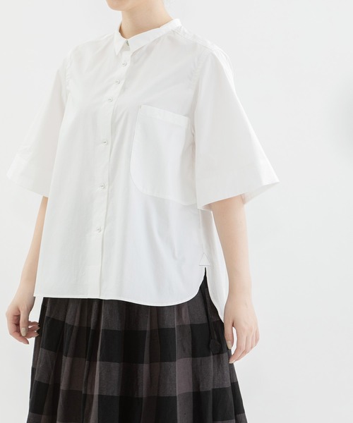 nop de nod（ノップドゥノッド） ブラウス シャツ スモールカラー