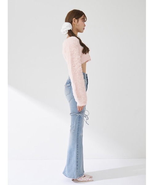 Darich（ダーリッチ） ジーンズ デニム デニムパンツ ピコレースハイ