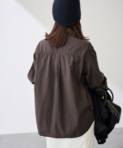 FRAMeWORK（フレームワーク） ブラウス シャツ ギンガムチェックシャツ