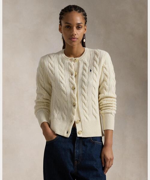 POLO RALPH LAUREN（ポロ・ラルフローレン） カーディガン ケーブル
