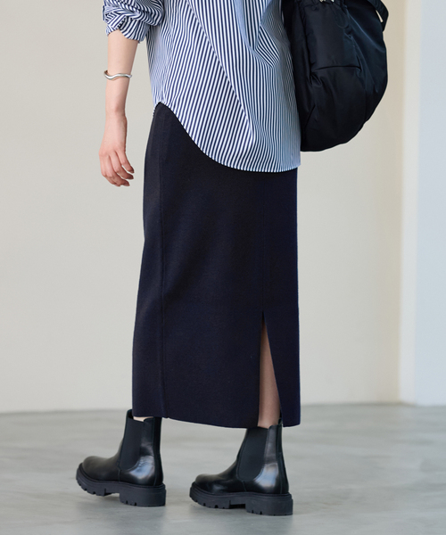 FRAMeWORK（フレームワーク） スカート 「追加」総針タイトスカート
