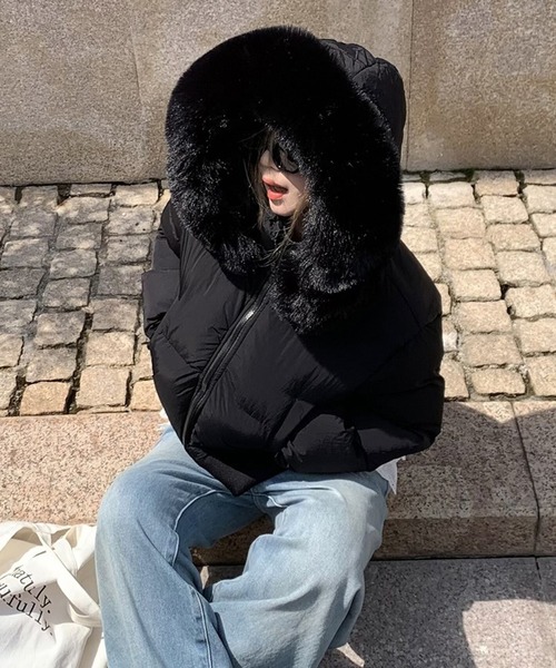 SEN TOKYO ダウンコート ダウンジャケット ファー付き ダウン